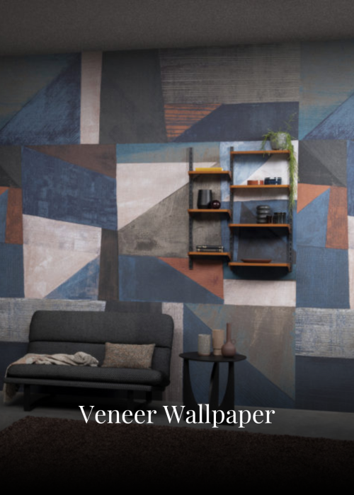 Structured Living Wallpaper - Veneer