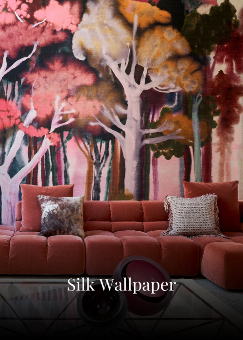 Structured Living Wallpaper - Silk