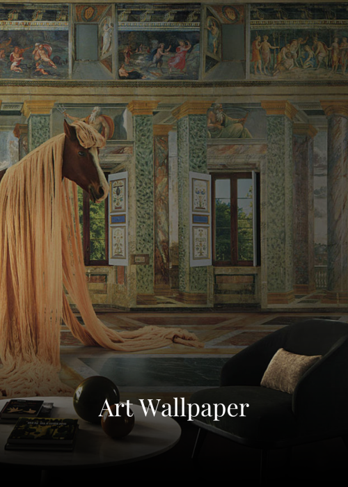 Structured Living Wallpaper - Art
