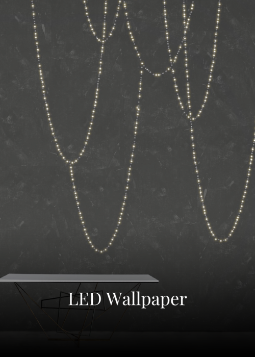 Structured Living Wallpaper - LED
