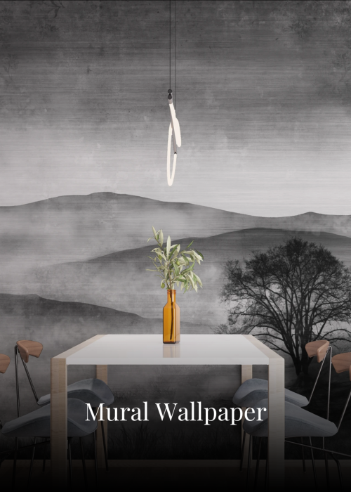 Structured Living Wallpaper - Mural