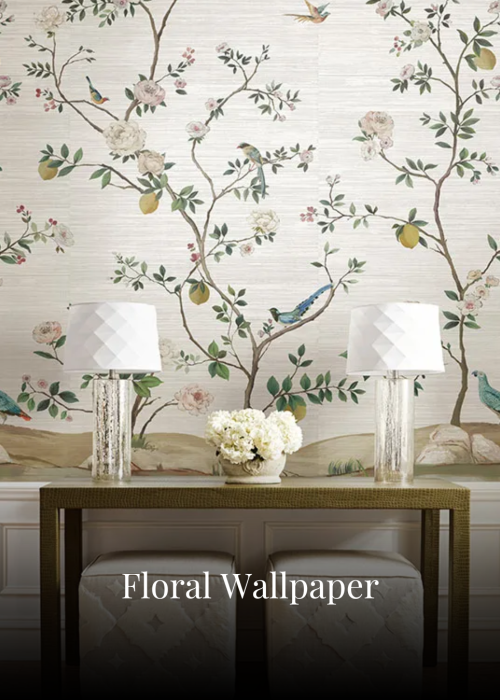 Structured Living Wallpaper - Floral
