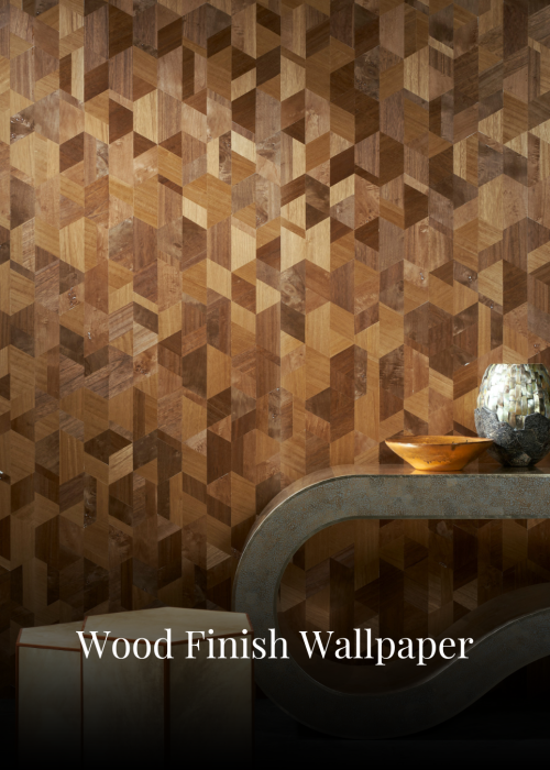 Structured Living Wallpaper - Wood